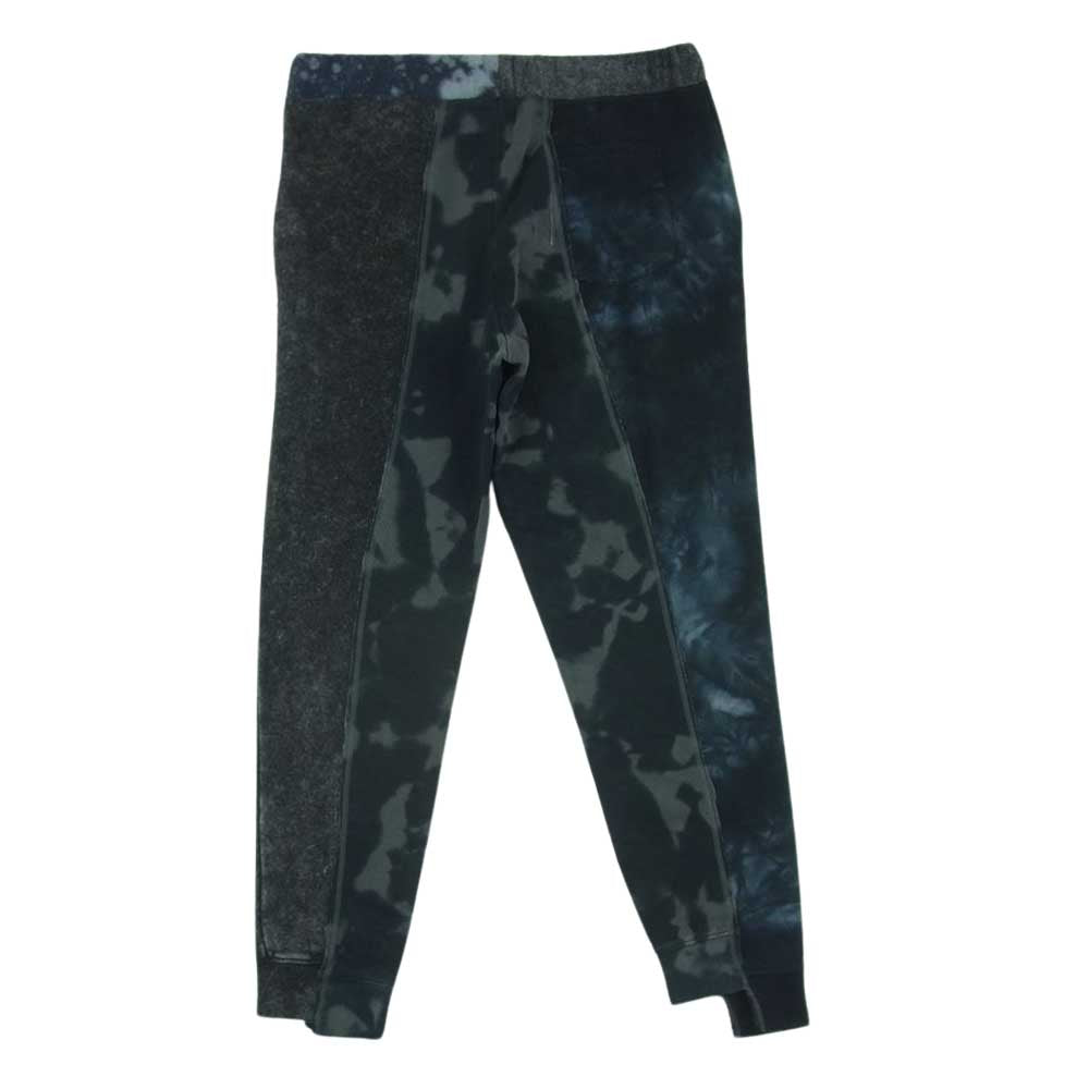 Needles ニードルス 22AW LQ531 Rebuild by REMAKE BLEACHED SWEAT PANTS リビルドバイ 再構築 リメイク ブリーチ スウェット パンツ グレー系【中古】