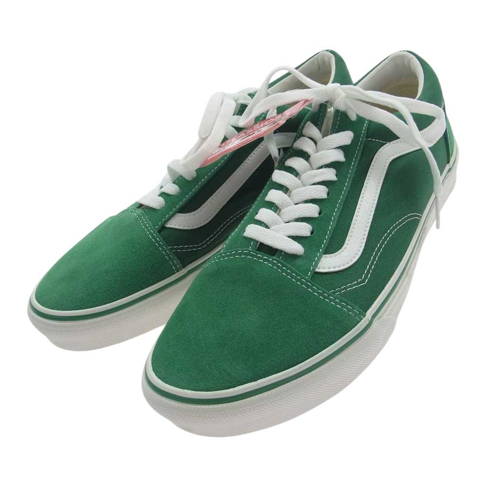 VANS バンズ V36CF OLD SKOOL オールドスクール グリーン系 28CM【極上美品】【中古】