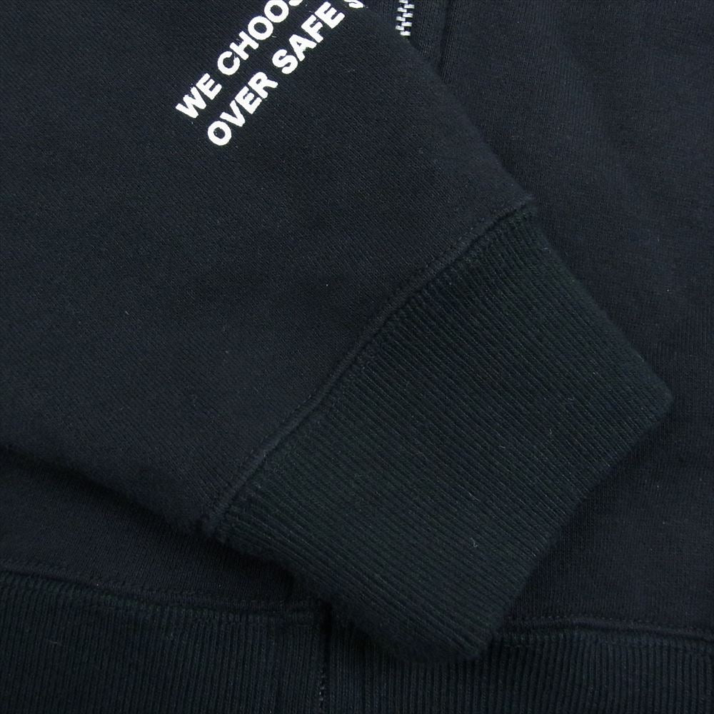 RATS ラッツ 23'RTC-0205 SOLIDARITY ZIP HOODIE ジップ パーカー ブラック系 XL【中古】
