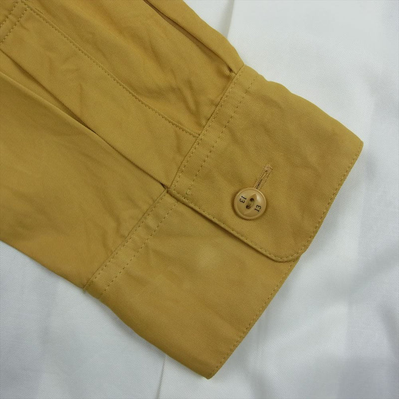 NEIGHBORHOOD ネイバーフッド 23SS 231AQNH-SHM01 BICOLOR RAYON SHIRT LS YELLOW イエロー系 M【美品】【中古】