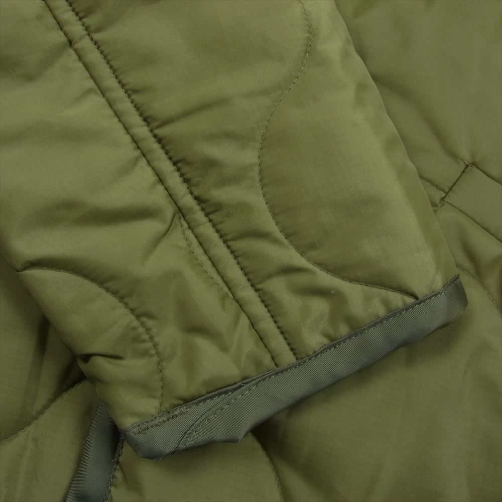 WACKO MARIA ワコマリア キルティング プリマロフト 中綿 ジャケット カーキ系 S【中古】