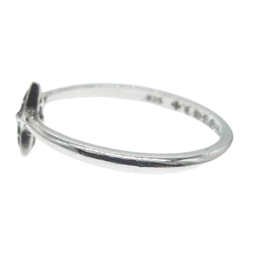 CHROME HEARTS クロムハーツ（原本無） BUBBLGM STAR バブルガム スター リング シルバー系 14号【中古】