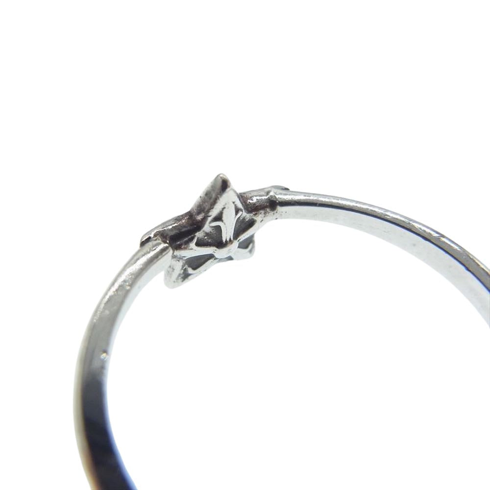 CHROME HEARTS クロムハーツ（原本無） BUBBLGM STAR バブルガム スター リング シルバー系 14号【中古】