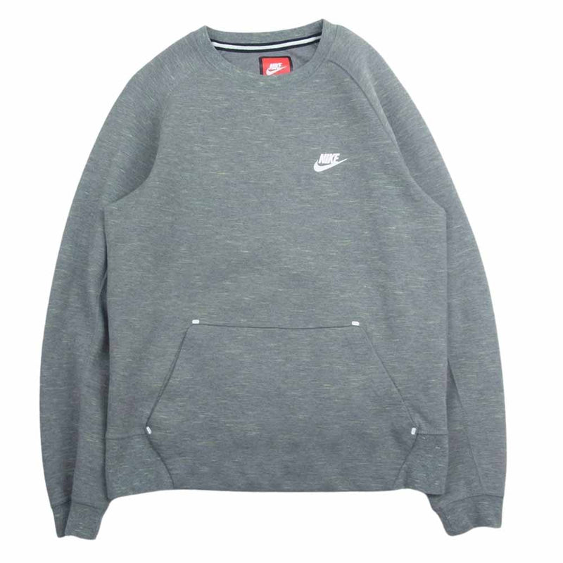 NIKE ナイキ 545164-091 TECH FLEECE テックフリース ロゴ スウェット グレー系 M【中古】