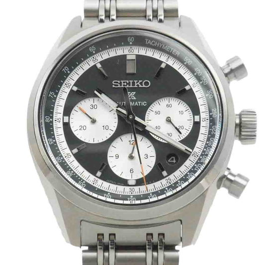 SEIKO セイコー SBEC023  ギャランティーカード付き プロスペックス SPEEDTIMER クロノグラフ 時計 ウォッチ シルバー系【新古品】【未使用】【中古】