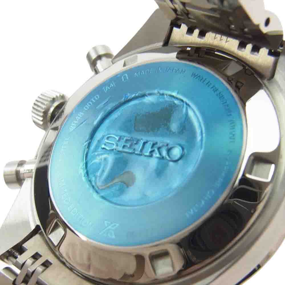 SEIKO セイコー SBEC023  ギャランティーカード付き プロスペックス SPEEDTIMER クロノグラフ 時計 ウォッチ シルバー系【新古品】【未使用】【中古】