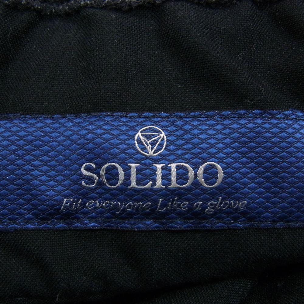 ソリード ジャージ ウェスト リブ ストライプ パンツ グレー系 02【中古】