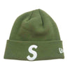 Supreme シュプリーム 23AW New Era S Logo Beanie ニューエラ S ロゴ ビーニー ニットキャップ カーキ系【中古】