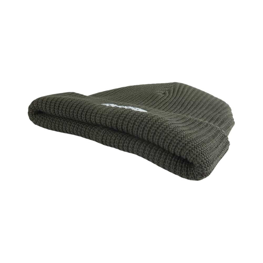 WTAPS ダブルタップス 21SS 211MADT-HT02 BEANIE COPO.COOLMAX ビーニー ニット キャップ カーキ ブラウン系 00【極上美品】【中古】