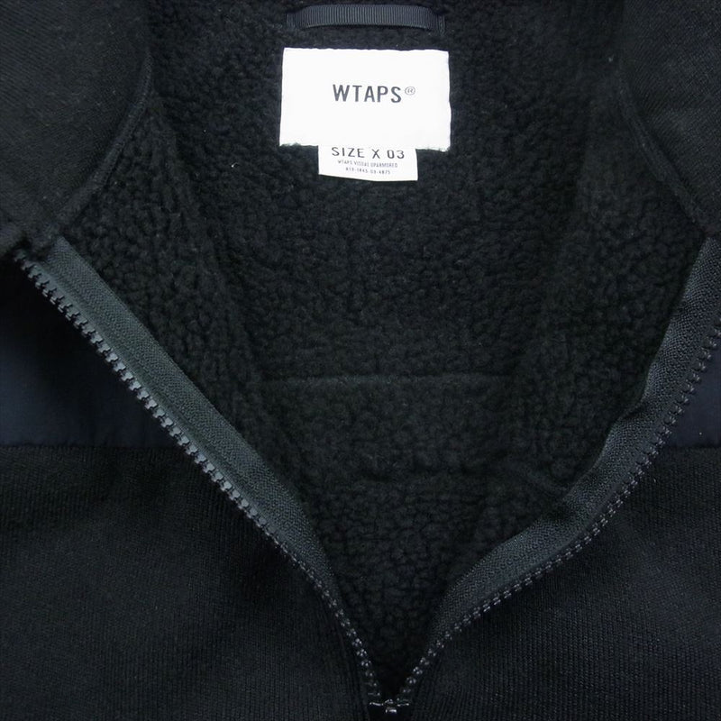 WTAPS ダブルタップス 22AW 222ATDT-JKM02 MERCER JACKET マーカー ボア ジャケット ブラック系 03【中古】