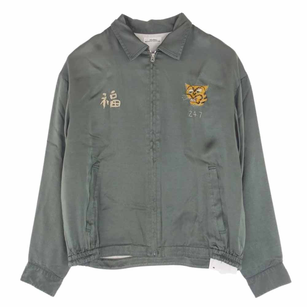 VISVIM ビズビム 21SS 121105013022 REDSUN SOUVENIR JKT スーベニア ジャケット  モスグリーン系 3【中古】