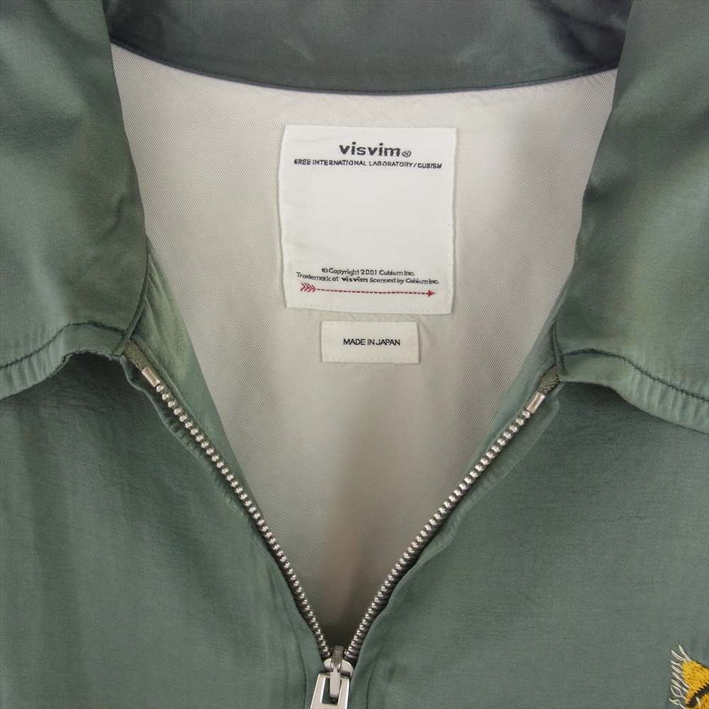 VISVIM ビズビム 21SS 121105013022 REDSUN SOUVENIR JKT スーベニア ジャケット  モスグリーン系 3【中古】