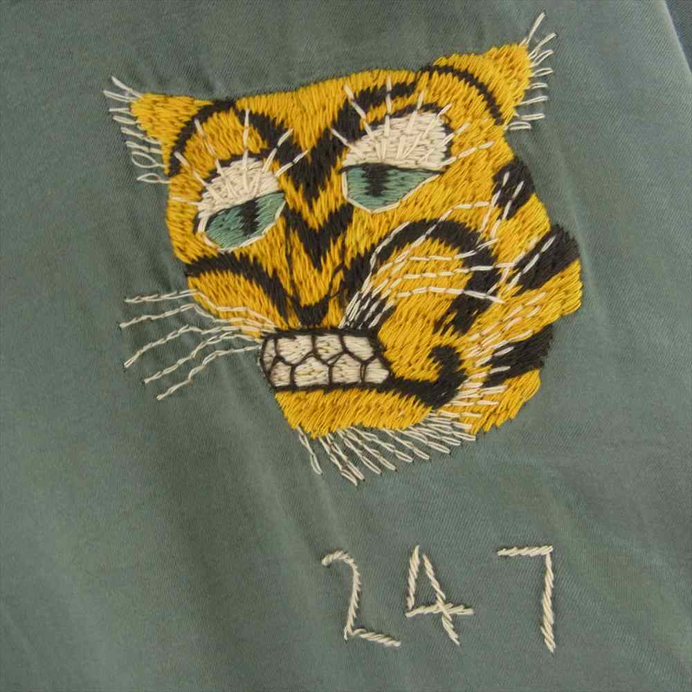 VISVIM ビズビム 21SS 121105013022 REDSUN SOUVENIR JKT スーベニア ジャケット  モスグリーン系 3【中古】