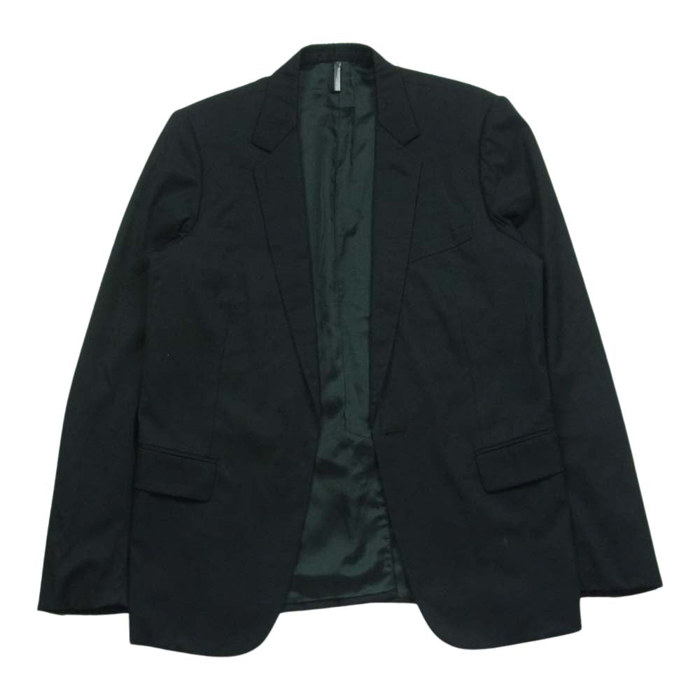 DIOR HOMME ディオールオム 4eh1021020 テーラード ジャケット ウール ナイロン ブラック系 サイズ表記なし【中古】