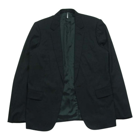 DIOR HOMME ディオールオム 4eh1021020 テーラード ジャケット ウール ナイロン ブラック系 サイズ表記なし【中古】