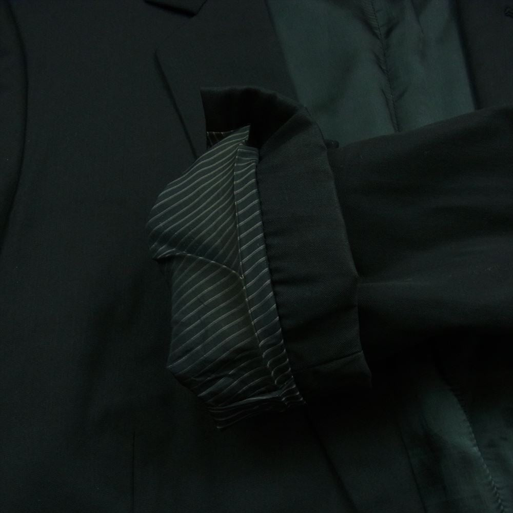 DIOR HOMME ディオールオム 4eh1021020 テーラード ジャケット ウール ナイロン ブラック系 サイズ表記なし【中古】