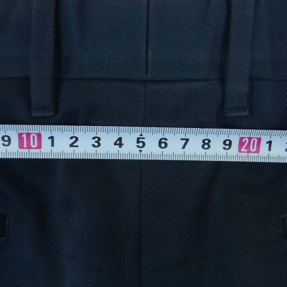 PRADA プラダ acs1 2016 295 トラウザー スラックス パンツ コットン イタリア製 ネイビー系 50【中古】