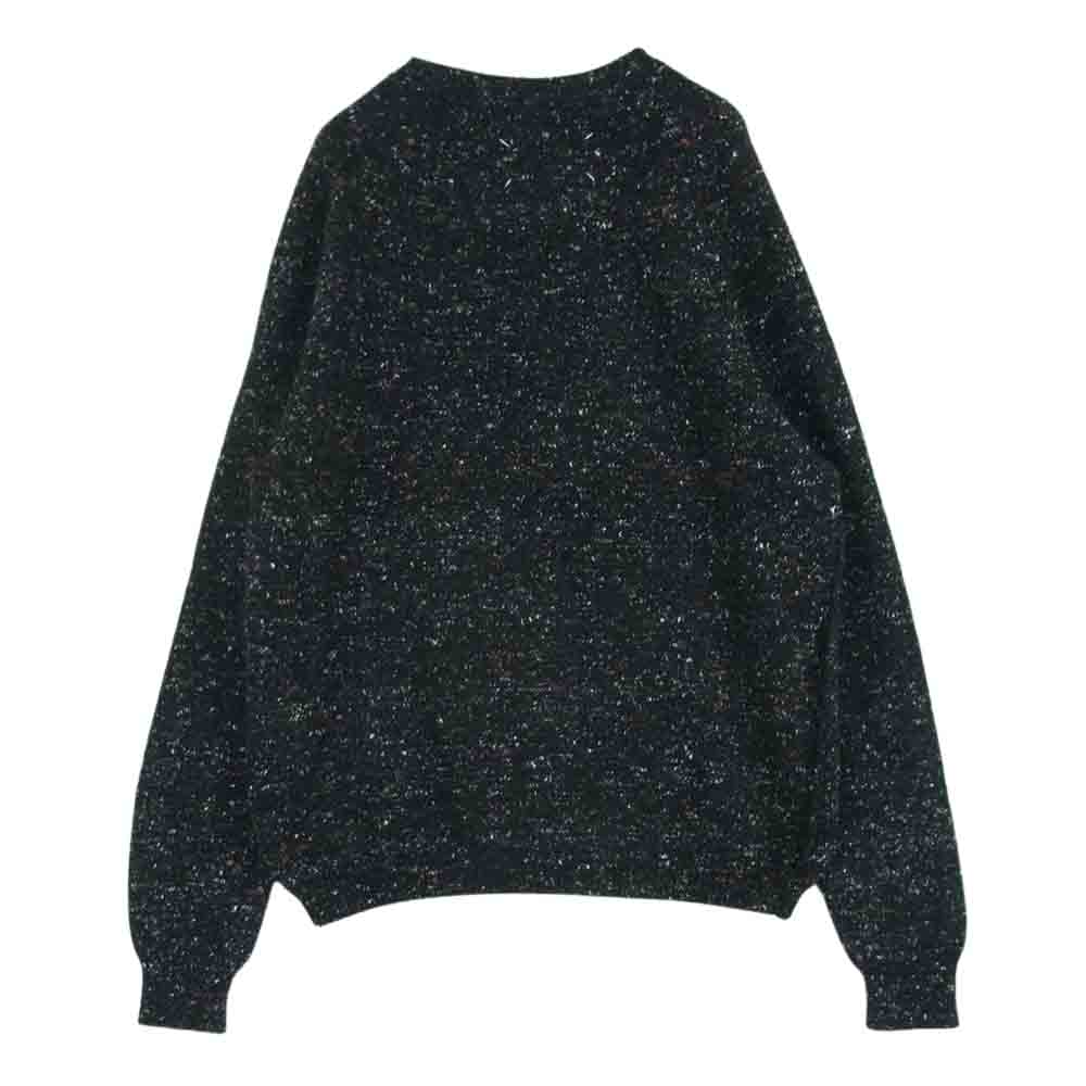 MAISON MARGIELA メゾンマルジェラ 17AW s30gp0219 Donegal Crew Knit ドネガル ニット セーター ダークグレー系 マルチカラー系 L【中古】