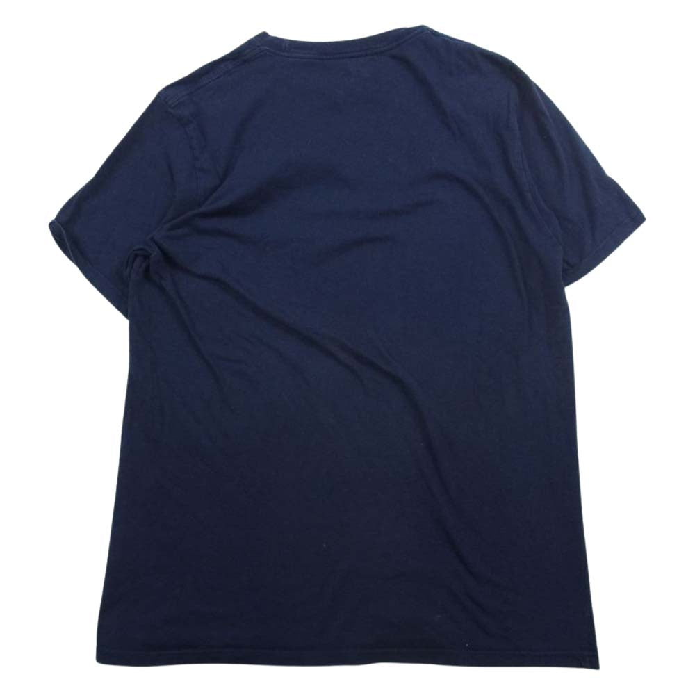 デニムバイヴァンキッシュ fragment フラグメント BAND バンド プリント 半袖 Tシャツ ネイビー系 XL【中古】