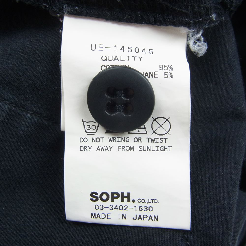 uniform experiment ユニフォームエクスペリメント UE-145045 ベイカー ボンテージ パンツ ブラック系 3【中古】