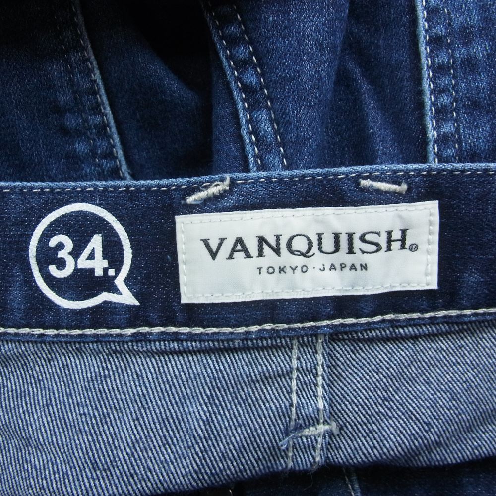 バンキッシュ スキニー デニム パンツ インディゴブルー系 34【中古】