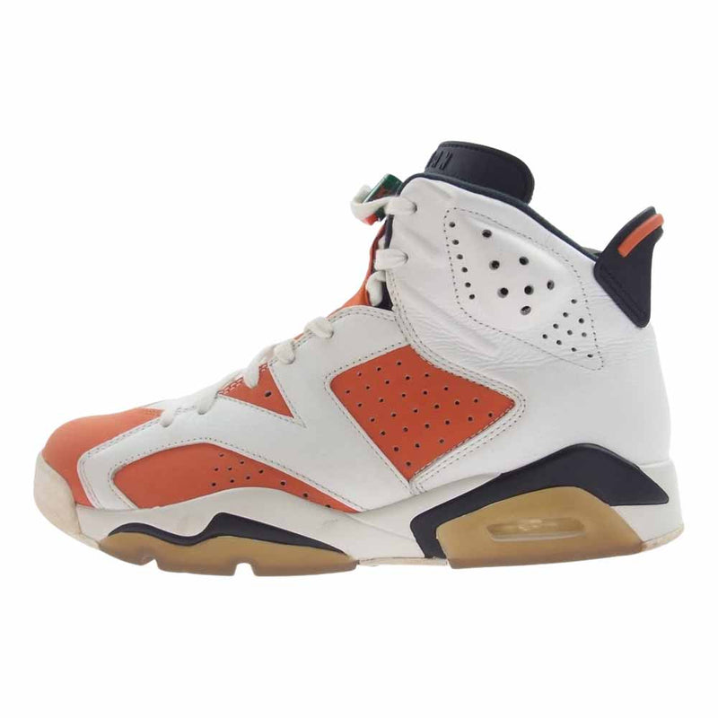 NIKE ナイキ 384664-145 AIR JORDAN 6 RETRO エア ジョーダン 6 レトロ ゲータレード サミットホワイト チームオレンジ ブラック ホワイト系 US10【中古】