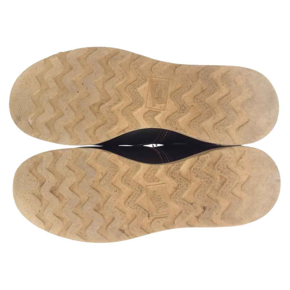 RED WING レッドウィング 9874 Irish Setter 6 Moc BLACK KLONDIKE 犬タグ 復刻 アイリッシュセッター 6インチ モック レースアップ レザー ブーツ 茶芯 クロンダイク ブラック系 8 1/2 E【中古】