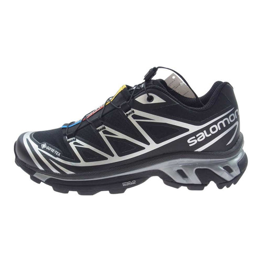 salomon サロモン 474506 XT-6 GTX GORE-TEX スニーカー ブラック系 24.5cm【新古品】【未使用】【中古】