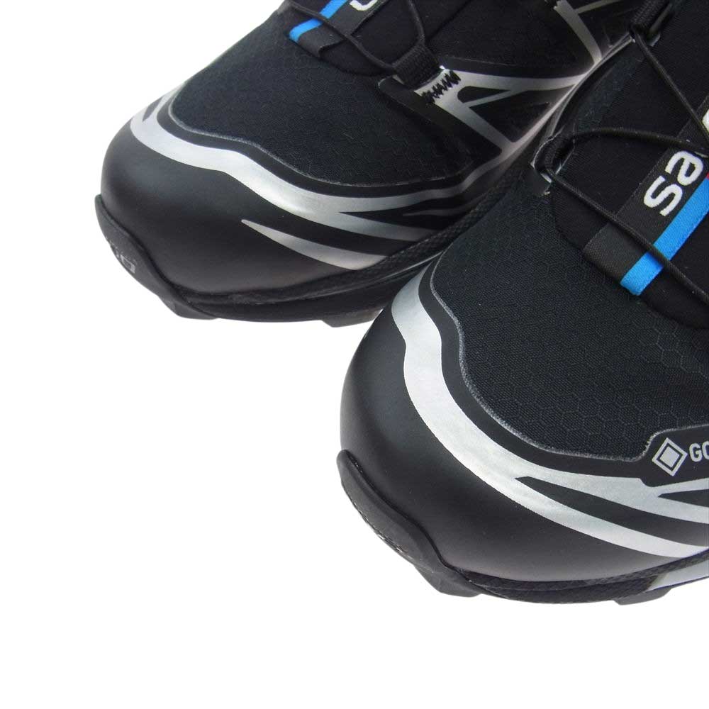 salomon サロモン 474506 XT-6 GTX GORE-TEX スニーカー ブラック系 24.5cm【新古品】【未使用】【中古】