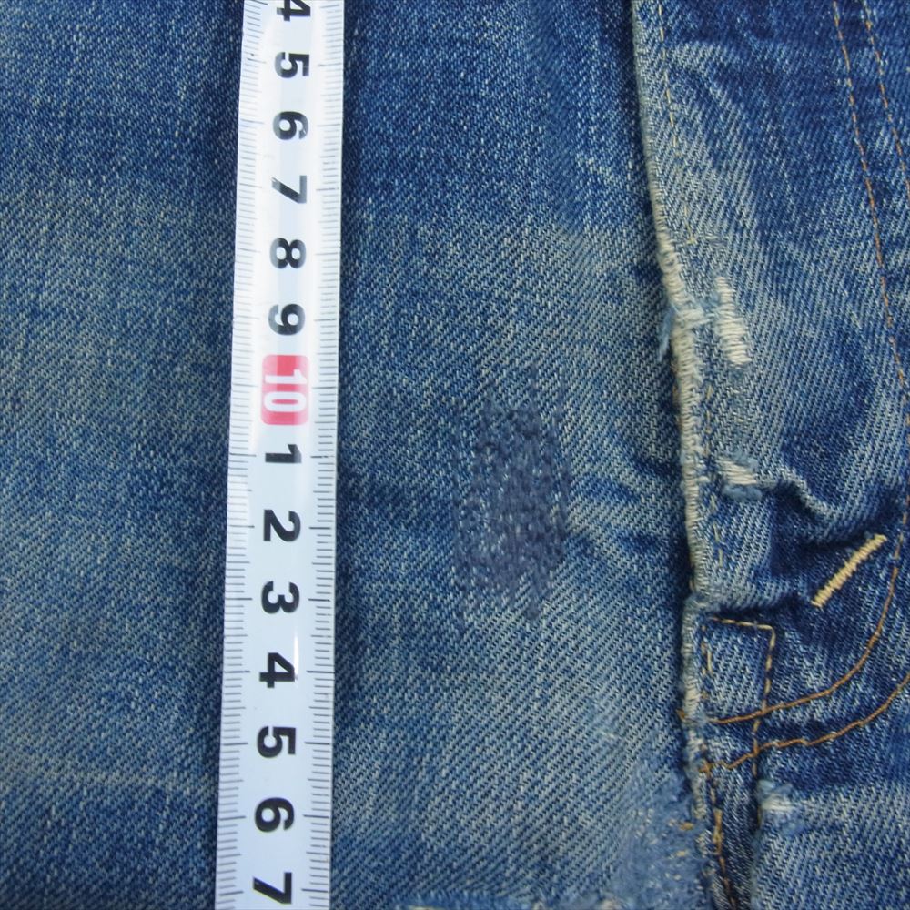 Levi's リーバイス ヴィンテージ オリジナル 517 BigE 42TALON ボタン裏ツメ デニム パンツ ジーンズ インディゴブルー系【中古】