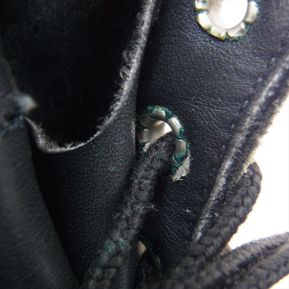 RED WING レッドウィング 8179 90s 四角犬タグ アイリッシュセッター モックトゥ ブーツ ブラック系 US7E【中古】