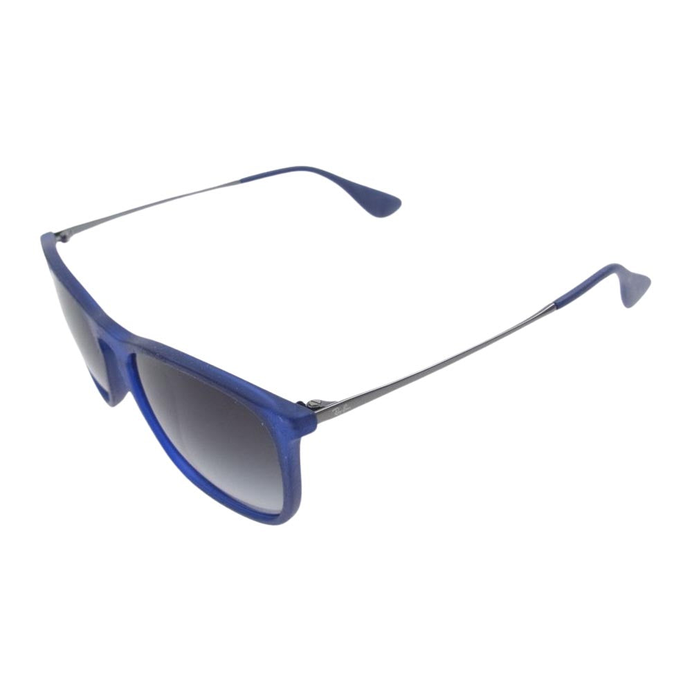 Ray-Ban レイバン RB4187 899 イタリア製 54□18 3N CHRIS クリス サングラス 眼鏡 メガネ ブルー系 54□18【中古】
