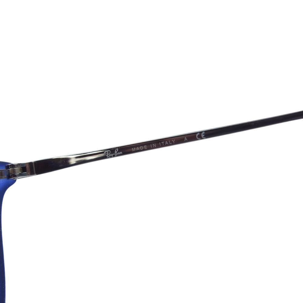 Ray-Ban レイバン RB4187 899 イタリア製 54□18 3N CHRIS クリス サングラス 眼鏡 メガネ ブルー系 54□18【中古】