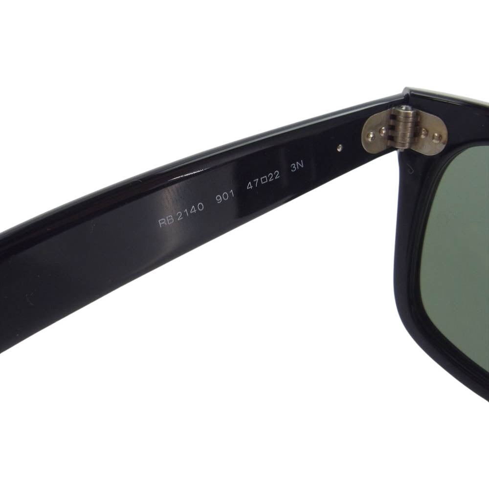 Ray-Ban レイバン RB2140 901 イタリア製 47□22 3N ORIGINAL WAYFARER オリジナル ウェイファーラー  ウェリントン サングラス  眼鏡 メガネ ブラック系 47□22【中古】