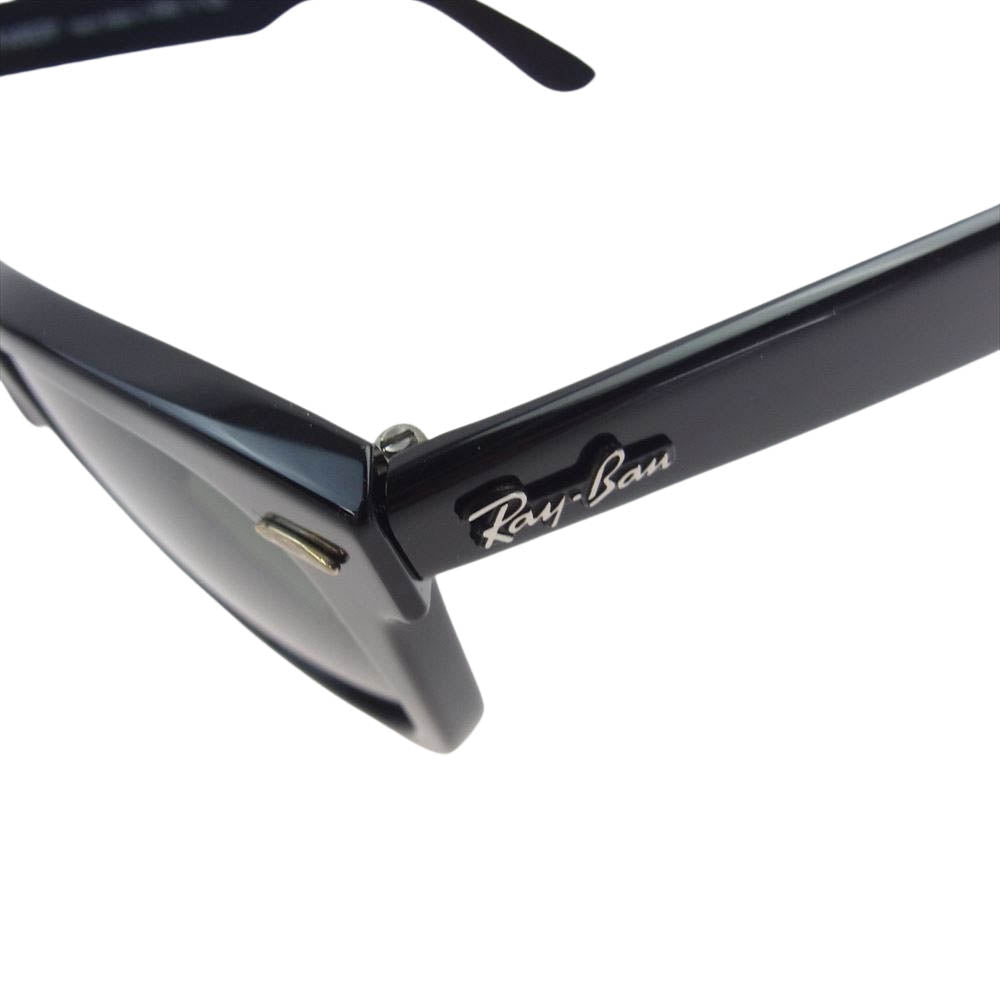 Ray-Ban レイバン RB2140 901 イタリア製 47□22 3N ORIGINAL WAYFARER オリジナル ウェイファーラー  ウェリントン サングラス  眼鏡 メガネ ブラック系 47□22【中古】
