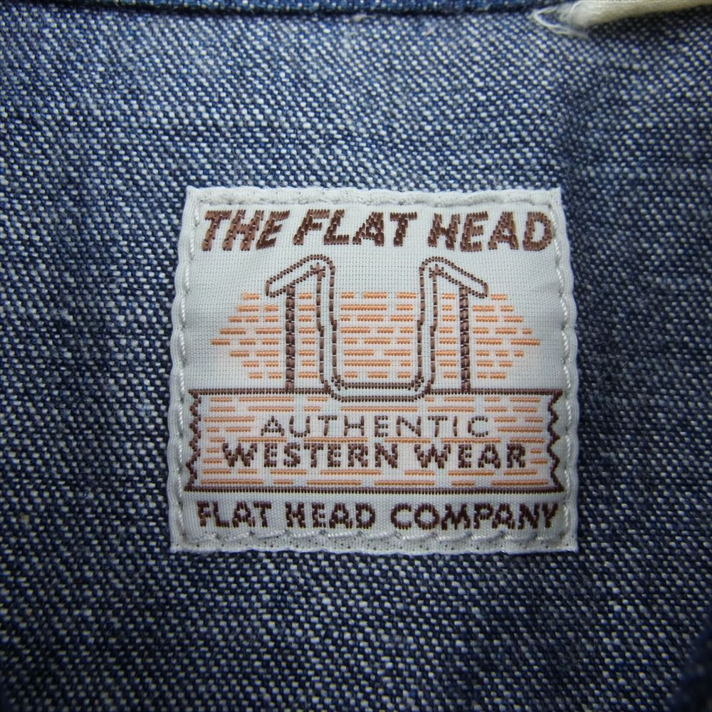 THE FLAT HEAD ザフラットヘッド 7001 デニム ウエスタン インディゴブルー系 42【中古】