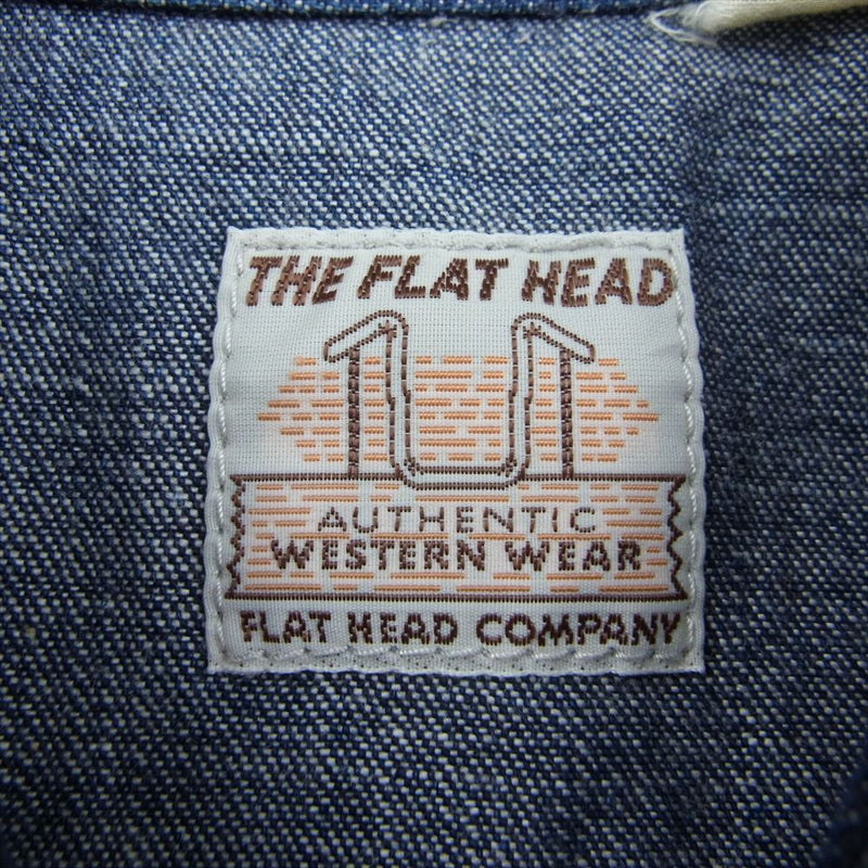 THE FLAT HEAD ザフラットヘッド 7001 デニム ウエスタン インディゴブルー系 42【中古】