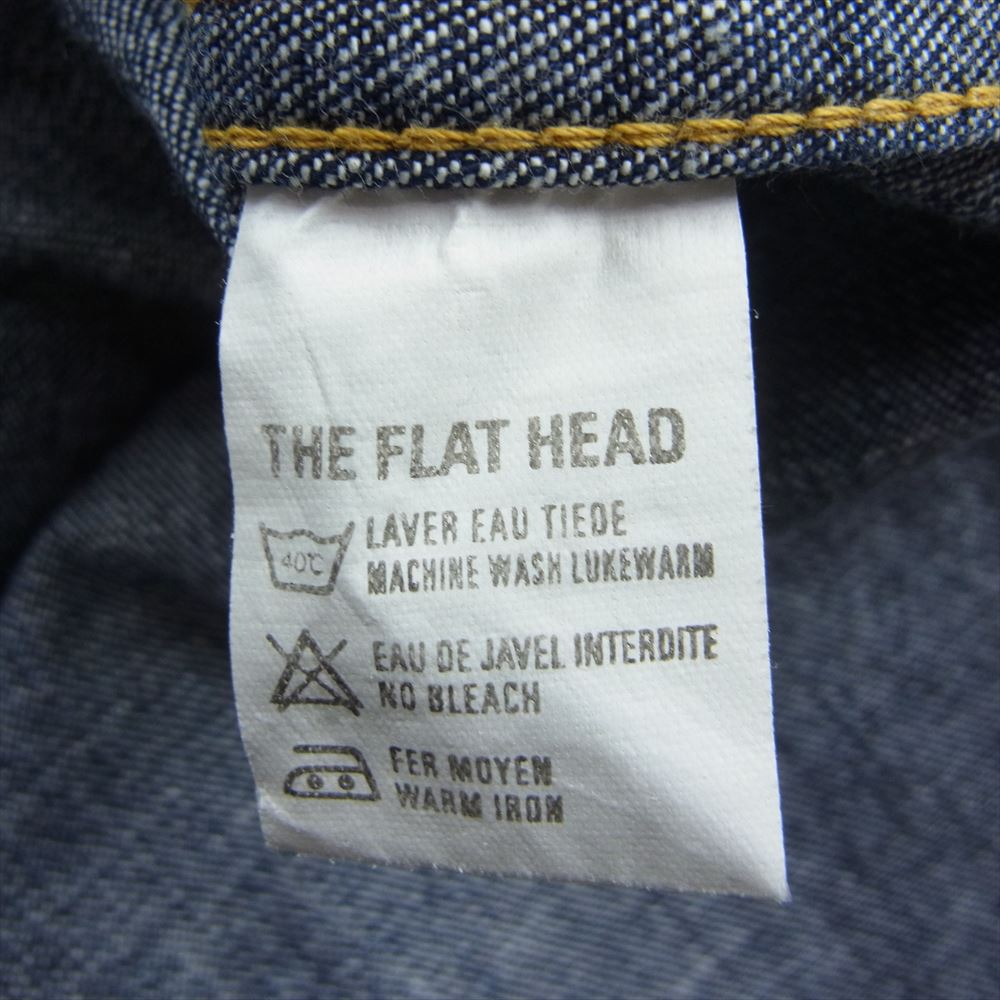 THE FLAT HEAD ザフラットヘッド 7001 デニム ウエスタン インディゴブルー系 42【中古】