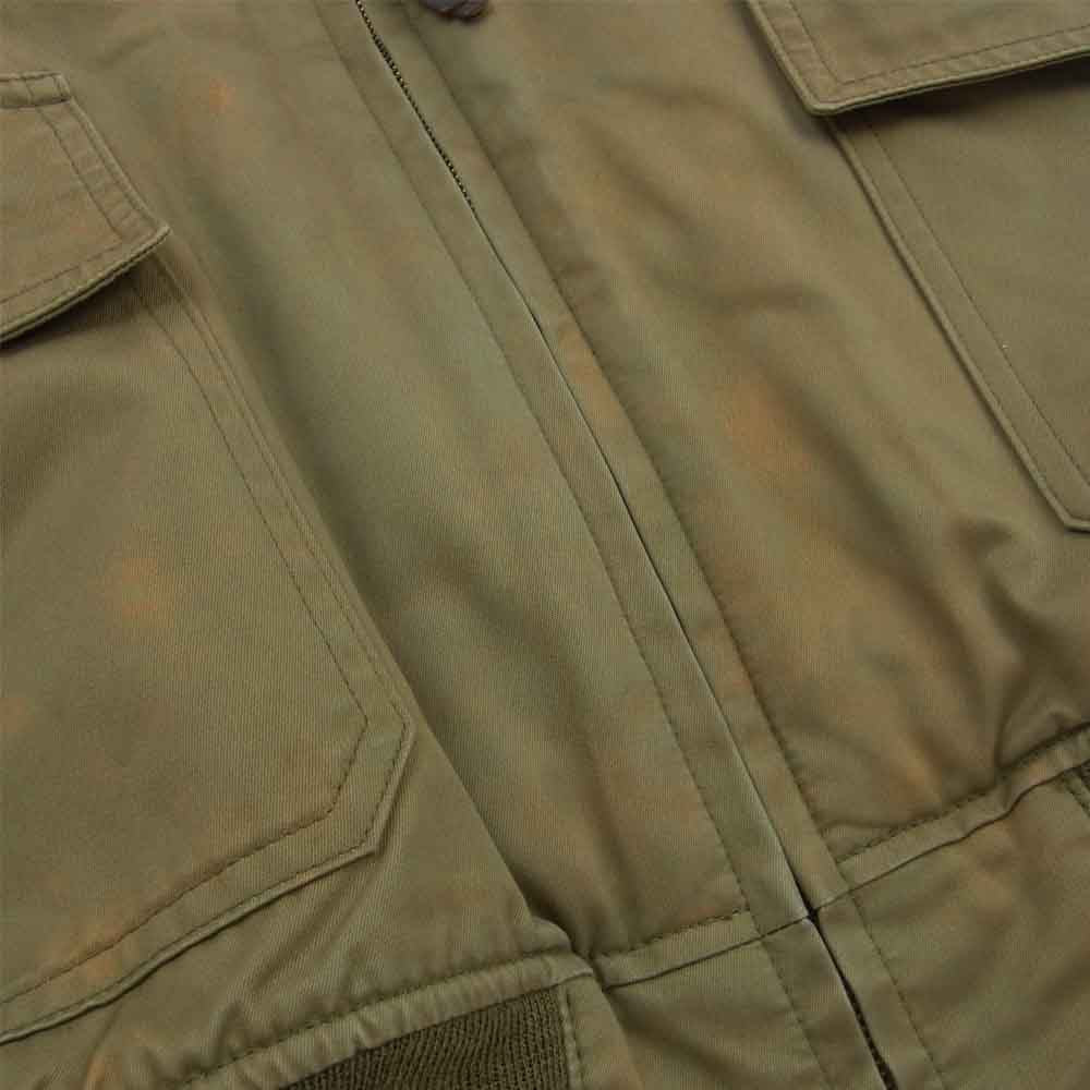 The REAL McCOY'S ザリアルマッコイズ Type B-10 ROUGH WEAR ラフウエア 実名復刻 フライト ジャケット ライトブラウン系 42【中古】