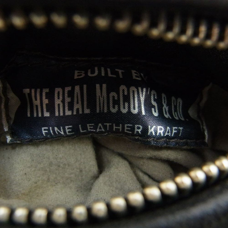 The REAL McCOY'S ザリアルマッコイズ J-100 DETROIT ホースハイド シングル ライダース ジャケット ブラック系 42【中古】