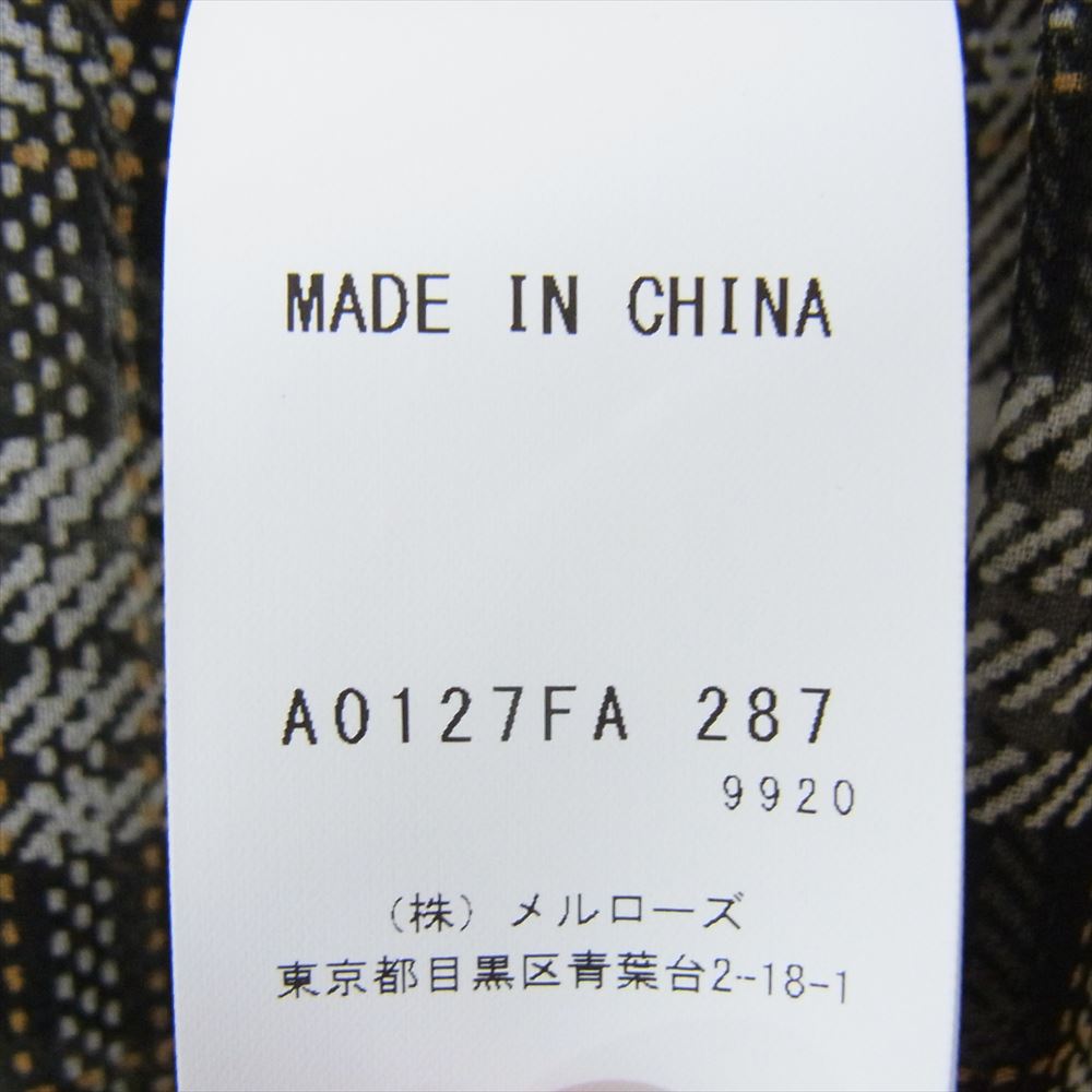 ティアラ Traditional Check Onepiece トラディショナル チェック シースルー ワンピース ブラック系 サイズ表記無【中古】