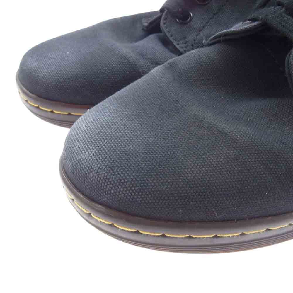 Dr.Martens ドクターマーチン ECLECTIC SHOREDITCH 7EYE BOOT キャンバス  スニーカー ブーツ  ブラック系 UK8【中古】