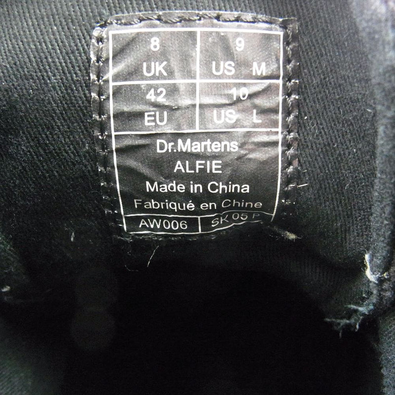 Dr.Martens ドクターマーチン ECLECTIC SHOREDITCH 7EYE BOOT キャンバス  スニーカー ブーツ  ブラック系 UK8【中古】