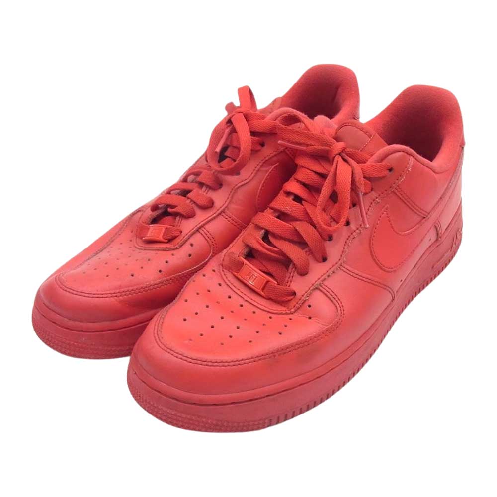 NIKE ナイキ CW6999-600 Air Force 1 Low Triple Red エアフォース1 ロー トリプル レッド ローカット スニーカー レッド系 26cm【中古】