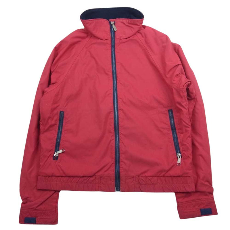 THE NORTH FACE ノースフェイス 80s 茶タグ Made in the U.S.A. ナイロン フリース ジャケット ピンク系 L【中古】