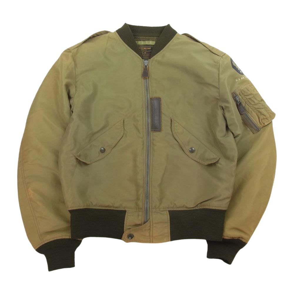 Buzz Rickson's バズリクソンズ M13334 M品番 L-2 フライト ミリタリー ジャケット カーキ系 38【中古】