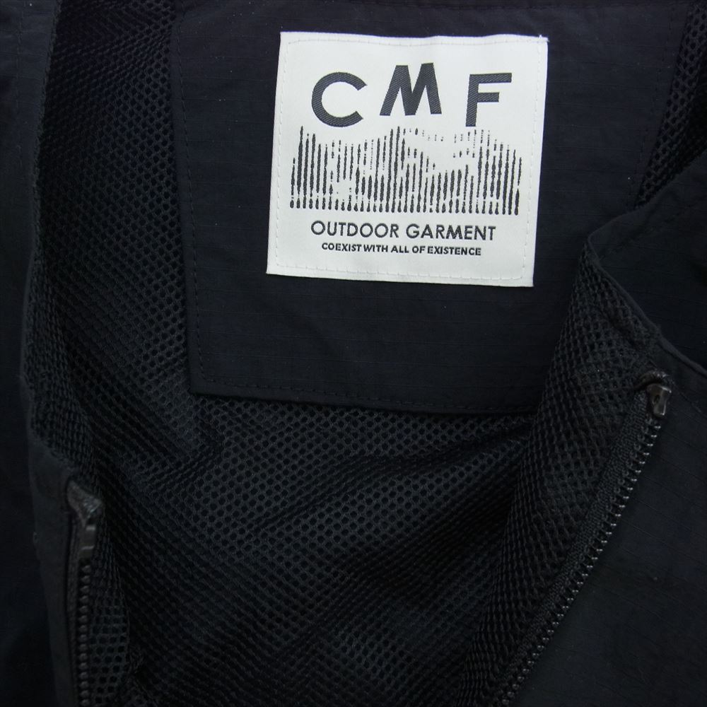 コンフィアウトドアガーメント 2201-V05C OVERLAY VEST ユーティリティー マルチポケット ジップアップ ナイロン ベスト  ブラック系 M【中古】