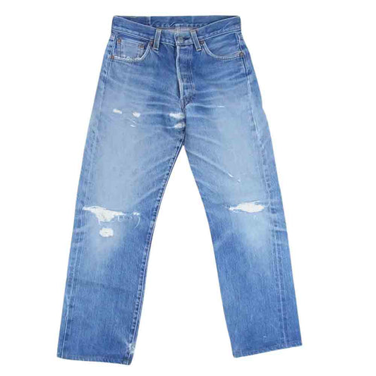 Levi's リーバイス 501-0004 米国製 バレンシア工場製 501XX ボタン裏555 1996年 復刻 デニム パンツ インディゴブルー系 30【中古】