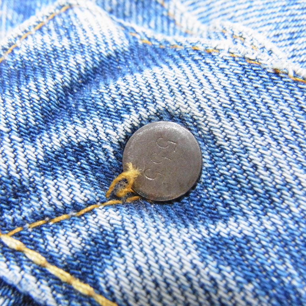 Levi's リーバイス 501-0004 米国製 バレンシア工場製 501XX ボタン裏555 1996年 復刻 デニム パンツ インディゴブルー系 30【中古】