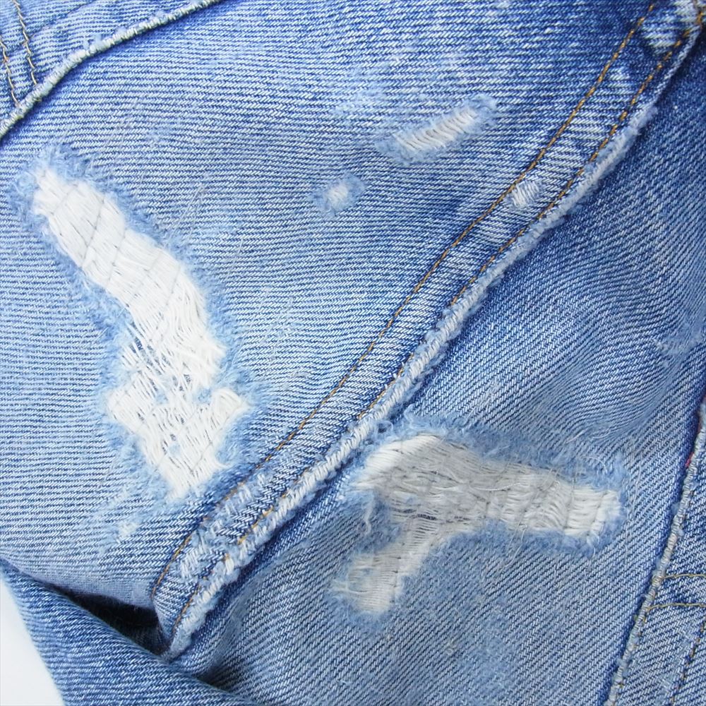 Levi's リーバイス 501-0004 米国製 バレンシア工場製 501XX ボタン裏555 1996年 復刻 デニム パンツ インディゴブルー系 30【中古】